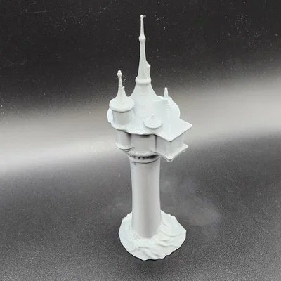 Mô hình 3D tháp Rapunzel Mini cho tabletop gaming và trang trí