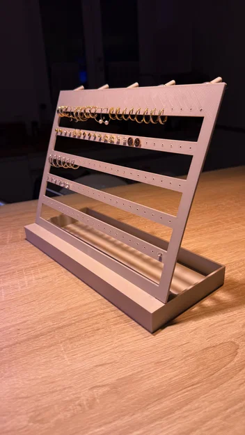 Kệ Đựng Trang Sức 3D - Sắp Xếp Hoa Tai, Dây Chuyền Gọn Gàng - Image 1