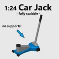 Kích thủy lực nâng xe - Phụ kiện garage diorama tỉ lệ 1:24 - Thumbnail 1