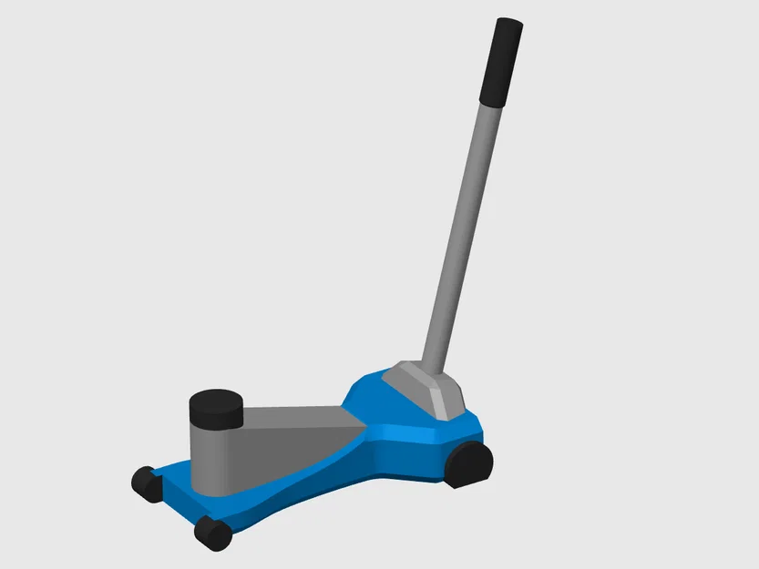 Kích thủy lực nâng xe - Phụ kiện garage diorama tỉ lệ 1:24 - Image 3