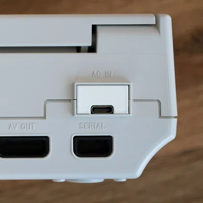 Miếng đệm cổng nguồn USB-C cho Sega Dreamcast in 3D đẹp mắt