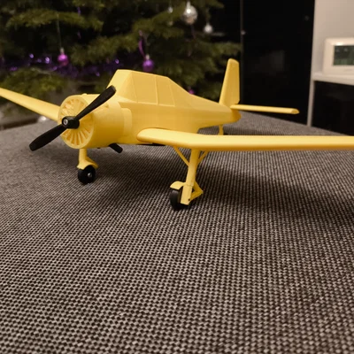 Mô hình máy bay Zlin Z37 - Đồ chơi in 3D Bumblebee cực chất