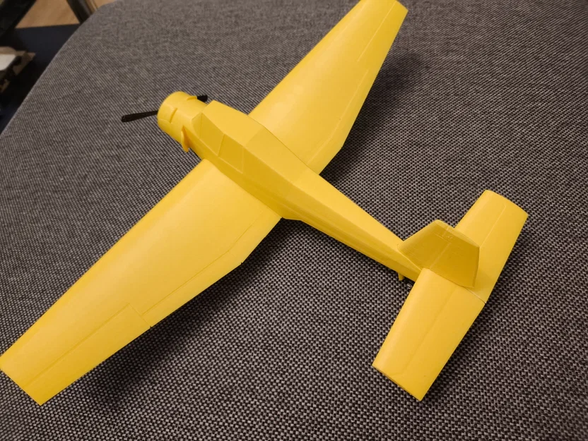 Mô hình máy bay Zlin Z37 - Đồ chơi in 3D Bumblebee cực chất - Image 6