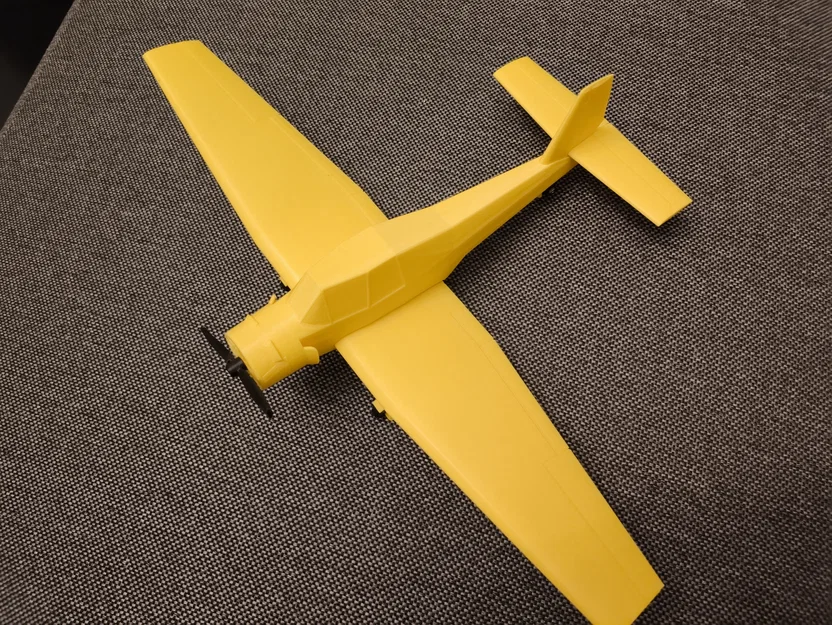 Mô hình máy bay Zlin Z37 - Đồ chơi in 3D Bumblebee cực chất - Image 9