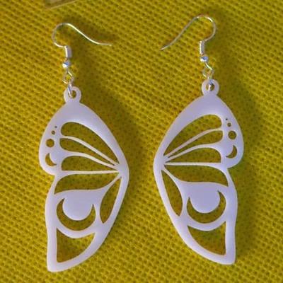 Bông tai hình cánh bướm in 3D tinh tế và cá tính