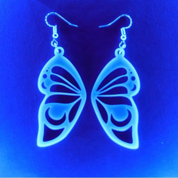 Bông tai hình cánh bướm in 3D tinh tế và cá tính - Image 3