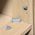 Chốt đỡ kệ (ví dụ cho tủ IKEA) - Thumbnail 1