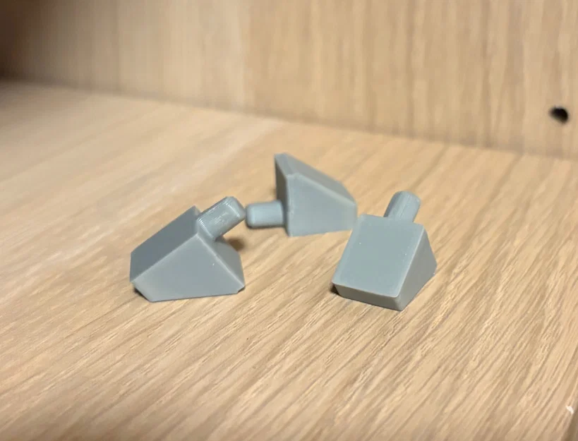 Chốt đỡ kệ (ví dụ cho tủ IKEA) - Image 2