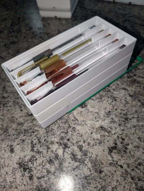 Khay đựng bút Gridfinity Stackable Pen Tray: Giải pháp bàn làm việc gọn gàng - Image 2