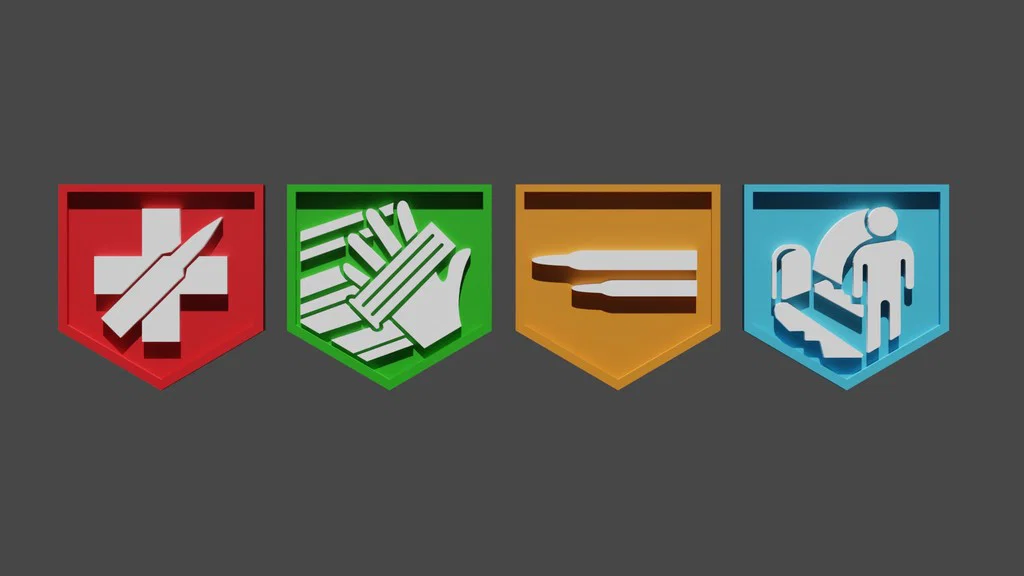 Bộ Huy Hiệu Perk-a-Cola 3D - Trang Trí Độc Đáo Cho Fan Call of Duty - Image 1