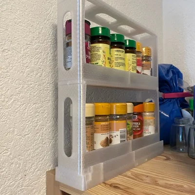 Kệ gia vị kéo ra (Spice Rack Pullout) in được trên Prusa Mini+