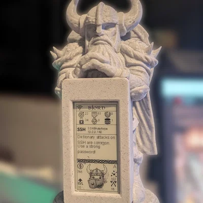 Mô hình trang trí kệ Bjorn Cyber Viking