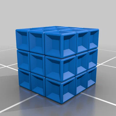 Mẫu in 3D Rubik Cube tùy chỉnh độc đáo cho người đam mê giải đố