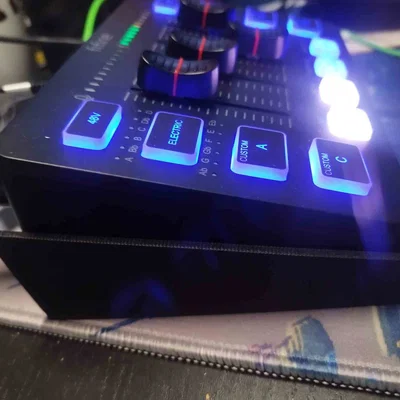 Giá đỡ nghiêng 45 độ cho bộ trộn âm thanh Fifine SC3 - Phụ kiện in 3D