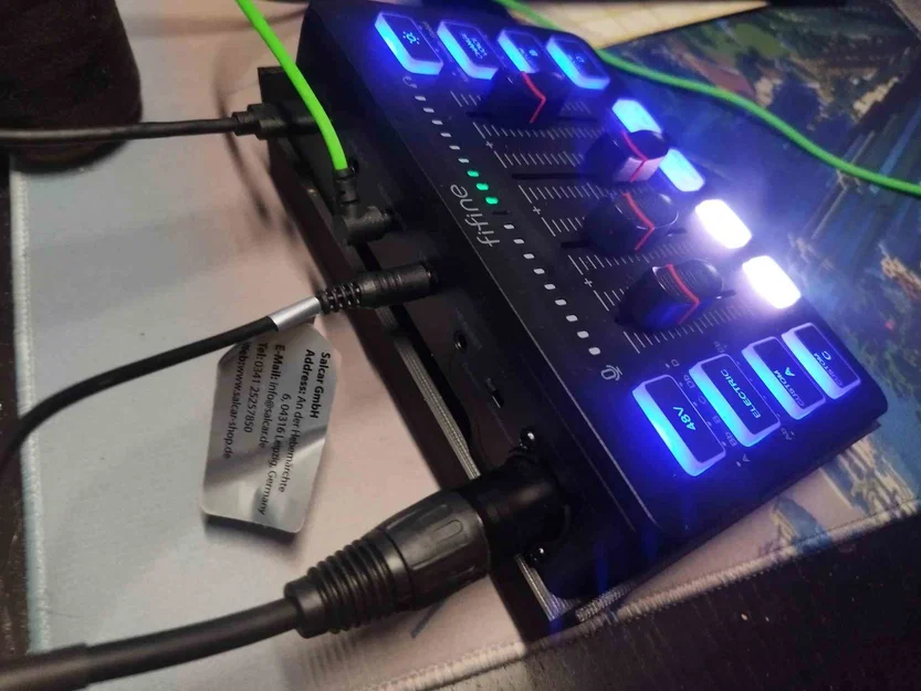 Giá đỡ nghiêng 45 độ cho bộ trộn âm thanh Fifine SC3 - Phụ kiện in 3D - Image 4