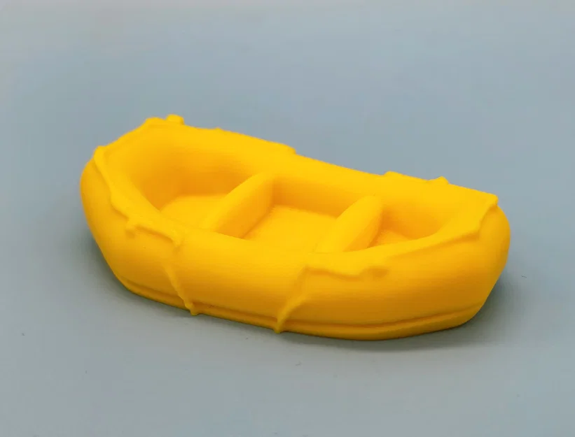 Mô hình xuồng cứu sinh mini in 3D (Life Raft Miniature) - Image 1