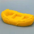 Mô hình xuồng cứu sinh mini in 3D (Life Raft Miniature) - Thumbnail 1