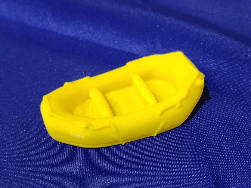 Mô hình xuồng cứu sinh mini in 3D (Life Raft Miniature) - Image 2