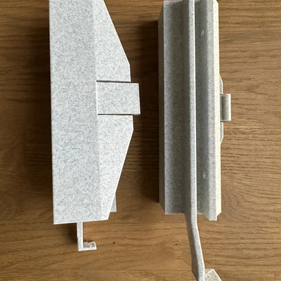 Thanh ray Trofast mở rộng cho Hauck Alpha & Beta với chốt chặn v2