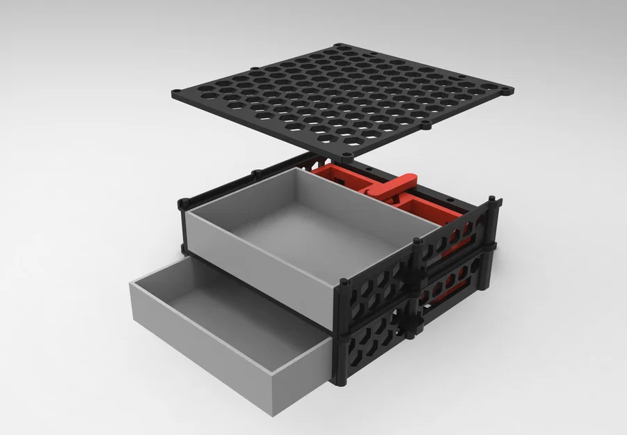 Hộp Đựng Đồ Có Cơ Chế Push Latch - Image 1