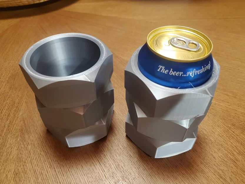 Giá đỡ lon nước 3D hình ốc vít (Nuts Can Koozie) độc lạ - Image 1