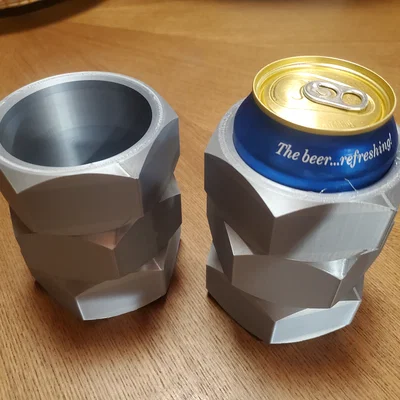 Giá đỡ lon nước 3D hình ốc vít (Nuts Can Koozie) độc lạ