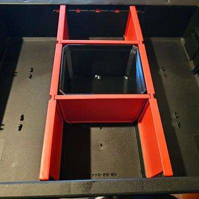 Khay đựng đồ cho thùng Milwaukee Packout 3 ngăn