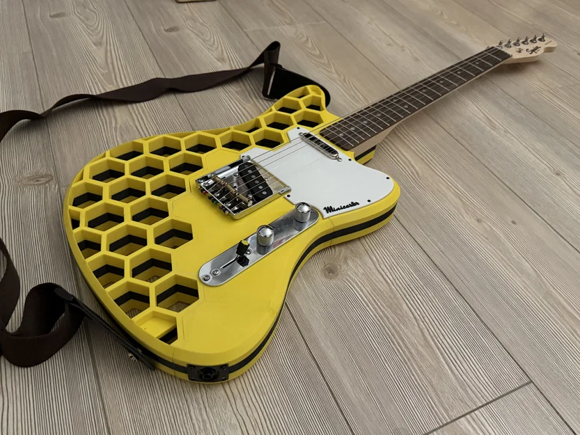 Minicaster Premium 2025: Đàn Guitar điện in 3D chất lượng cao - Image 1