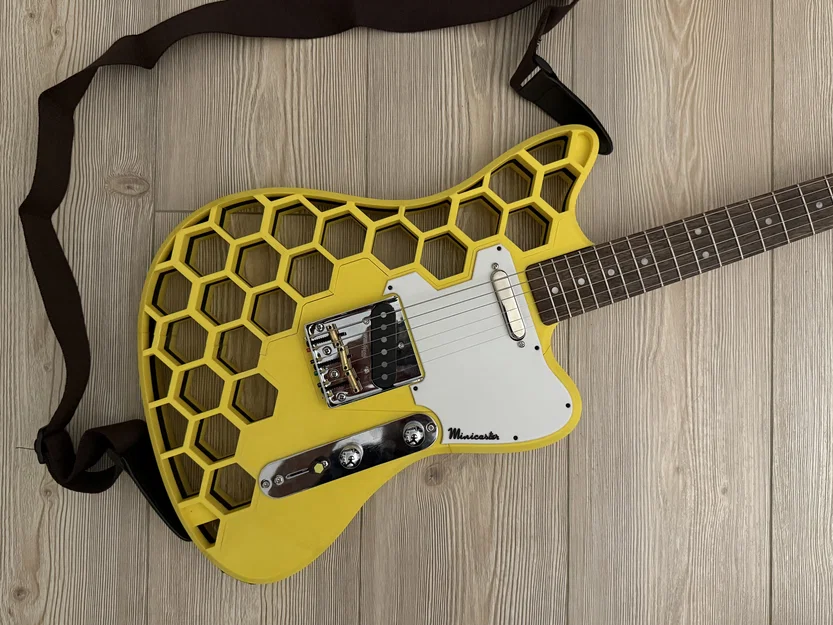 Minicaster Premium 2025: Đàn Guitar điện in 3D chất lượng cao - Image 3