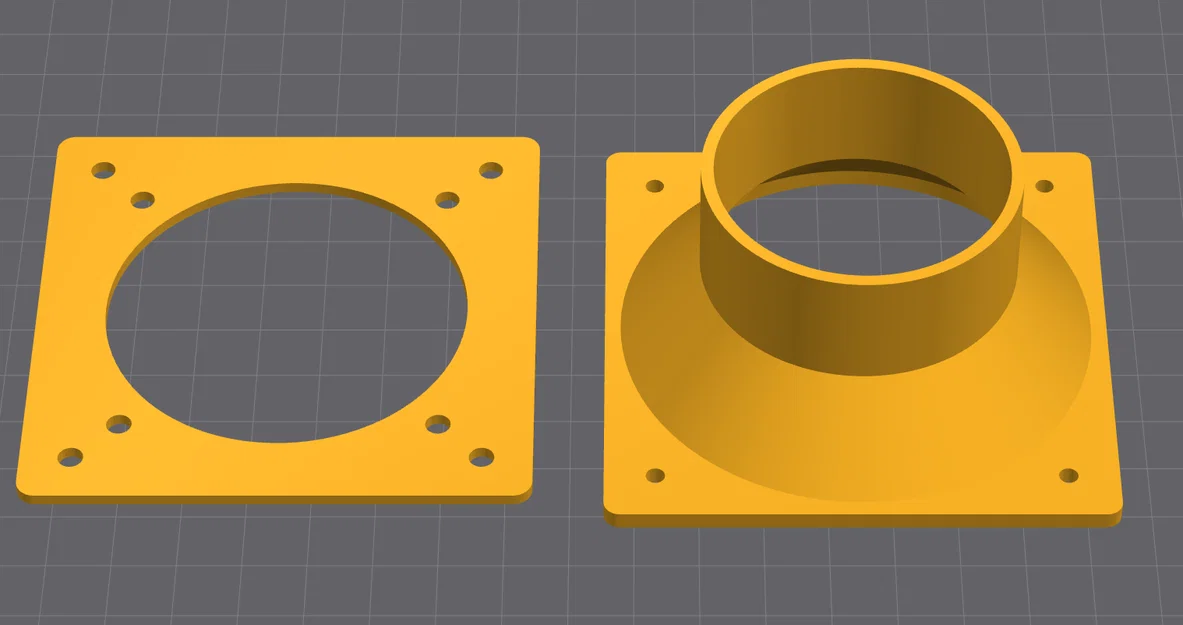 Khớp nối thông gió và giá đỡ quạt cho Elegoo Saturn 4/4 Ultra - Image 3