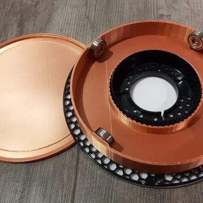 Bàn xoay sử dụng cuộn Spool Prusa
