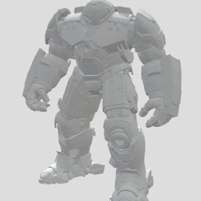 Mô hình 3D Hulk Buster chi tiết dành cho người hâm mộ Marvel