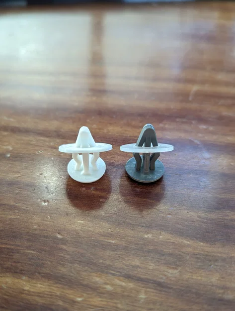 Bộ Clip và vòng đệm 3D thay thế cho nội thất xe VW T3, Golf, Polo - Image 1