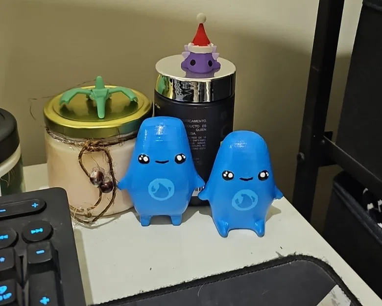 Mô hình 3D Water Spirits Fortnite dễ thương - Tải file STL miễn phí - Image 1