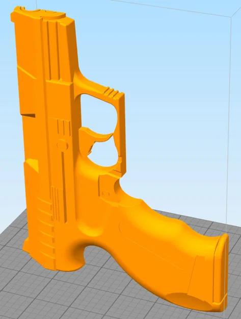 Mô hình 3D Walther P99 thiết kế tối ưu cho in ấn - Image 1