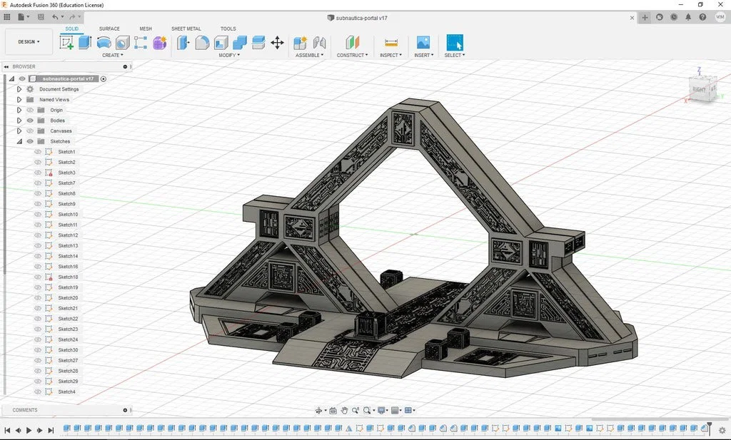 Cổng dịch chuyển Alien Arch từ Subnautica - Image 7