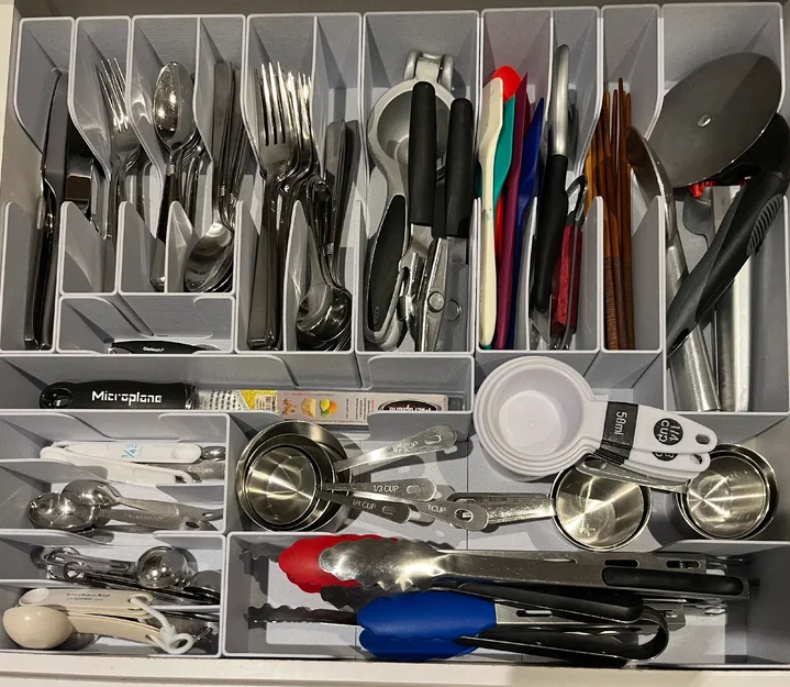 Bộ Gridfinity cho nhà bếp (Đế đặc) - Image 2