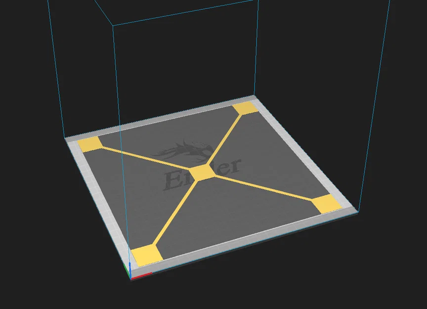 Mẫu test cân bàn in 3D cho Creality Ender 3, V2, S1 - Image 1