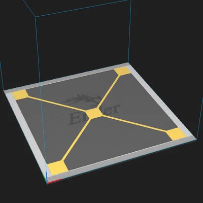 Mẫu test cân bàn in 3D cho Creality Ender 3, V2, S1
