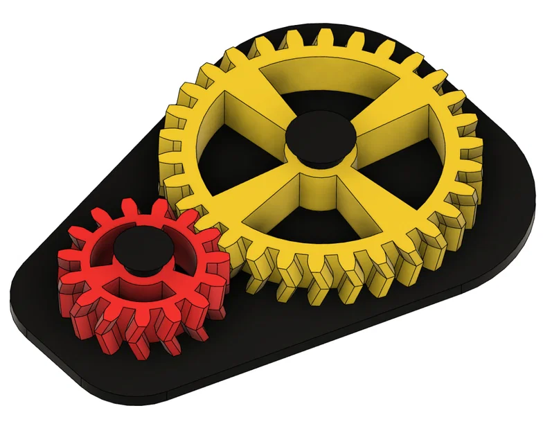 Fidget: Đồ chơi bánh răng xoay - Image 2