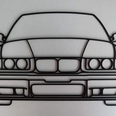 Tranh treo tường 3D mô hình BMW M3 E36 cực đẹp và tinh tế
