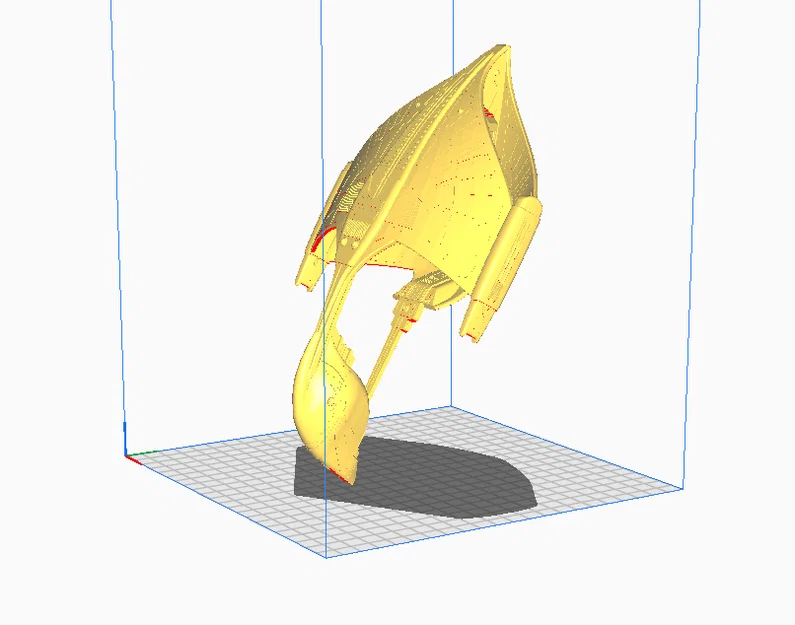Mô hình tàu chiến Star Trek Romulan Warbird (loại B) - Image 2