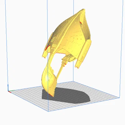 Mô hình tàu chiến Star Trek Romulan Warbird (loại B)