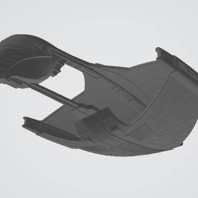 Mô hình tàu chiến Star Trek Romulan Warbird (loại B)