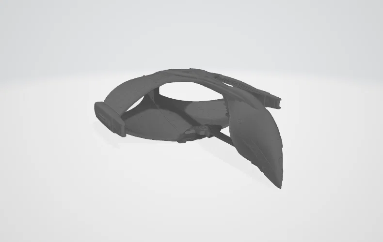 Mô hình tàu chiến Star Trek Romulan Warbird (loại B) - Image 4