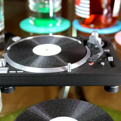 Bộ lót ly đĩa than kèm đế Technics SL-1210 MK3 cực chất