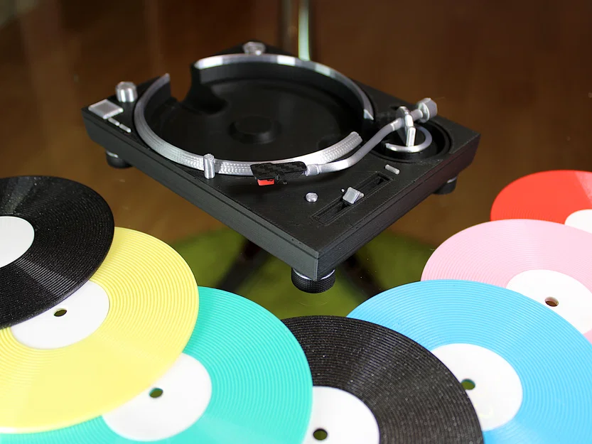 Bộ lót ly đĩa than kèm đế Technics SL-1210 MK3 cực chất - Image 3