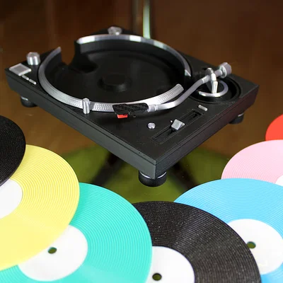 Bộ lót ly đĩa than kèm đế Technics SL-1210 MK3 cực chất