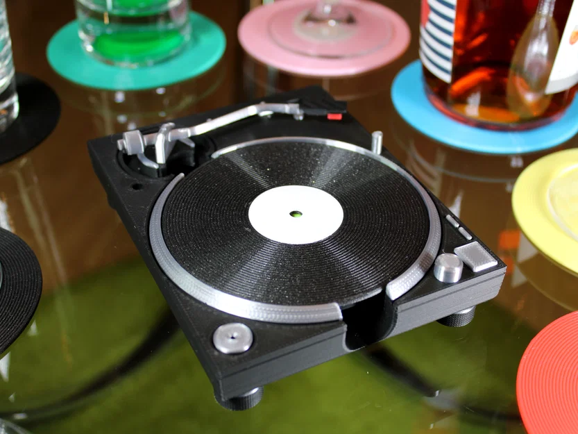 Bộ lót ly đĩa than kèm đế Technics SL-1210 MK3 cực chất - Image 5