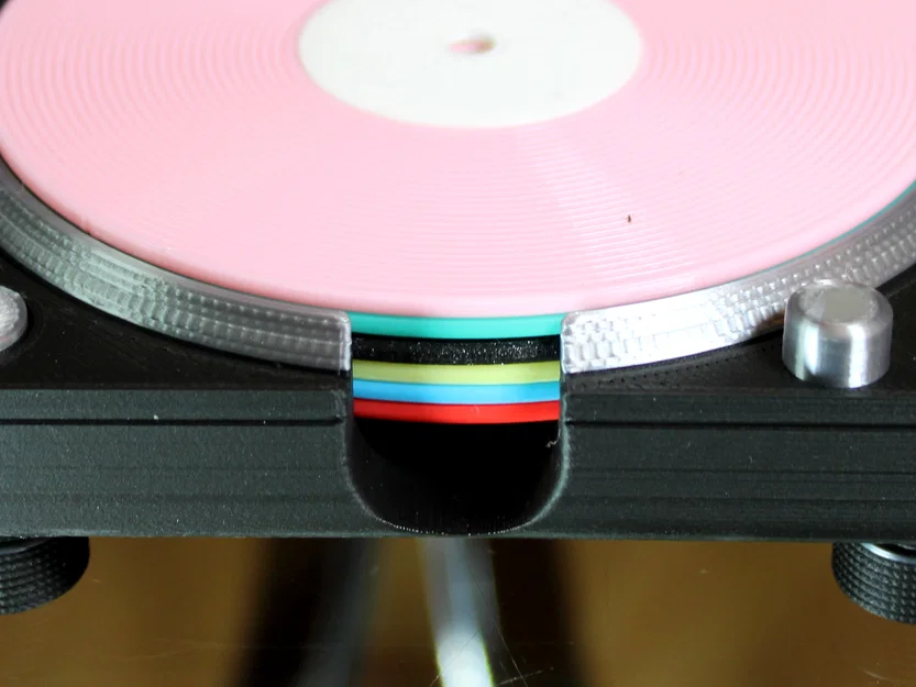 Bộ lót ly đĩa than kèm đế Technics SL-1210 MK3 cực chất - Image 6